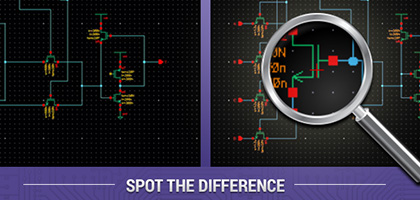 Cliosoft VDD Spot the difference game