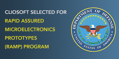 Cliosoft Selected for Rapid Assured Microelectronics Prototypes (RAMP) Program